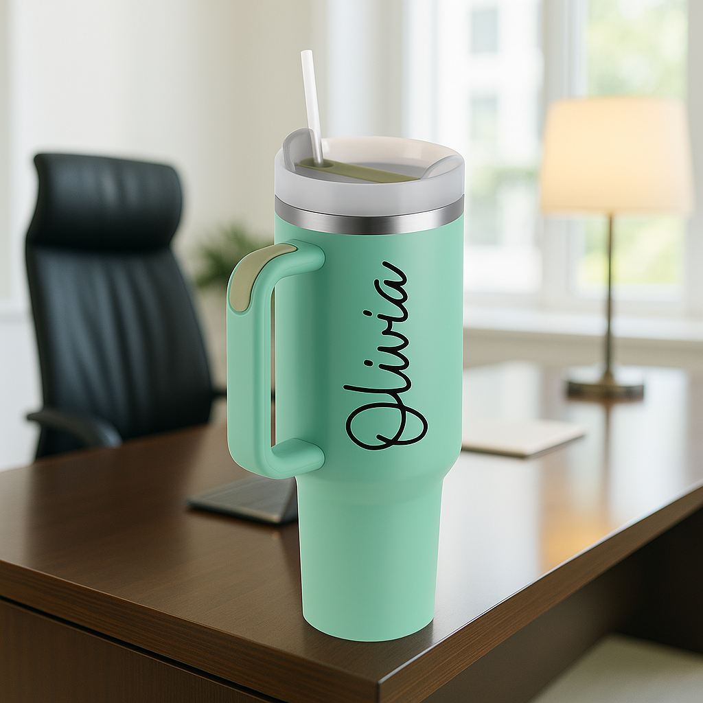 DeskFuel Tumbler | 1200ml Personalized Tumbler