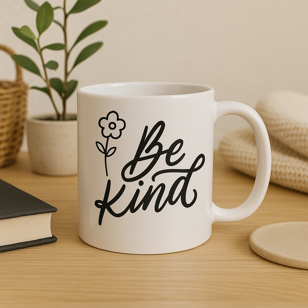 Be Kind Christian Inspirational Coffee Mug – 350ml | Faith & Encouragement Gift