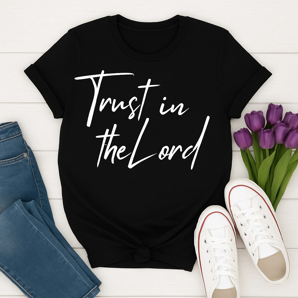 Trust in the Lord Christian T-Shirt – Faith Inspired Tee