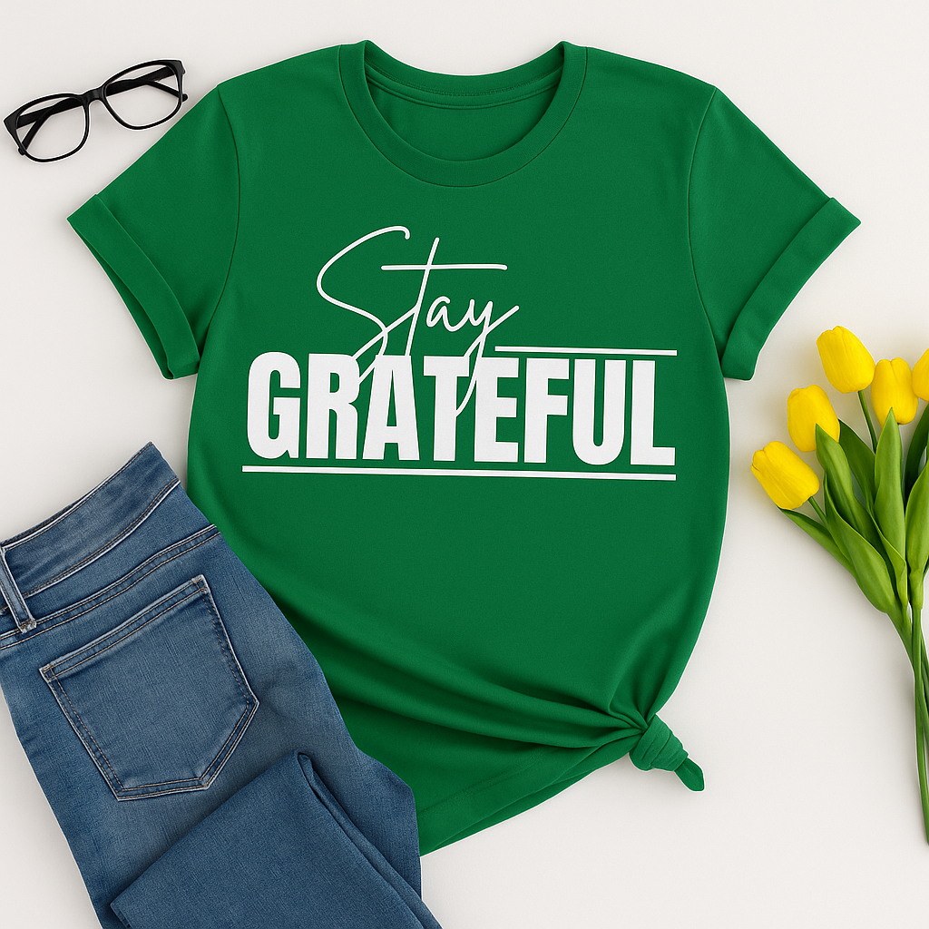 Grateful Heart Christian T-Shirt
