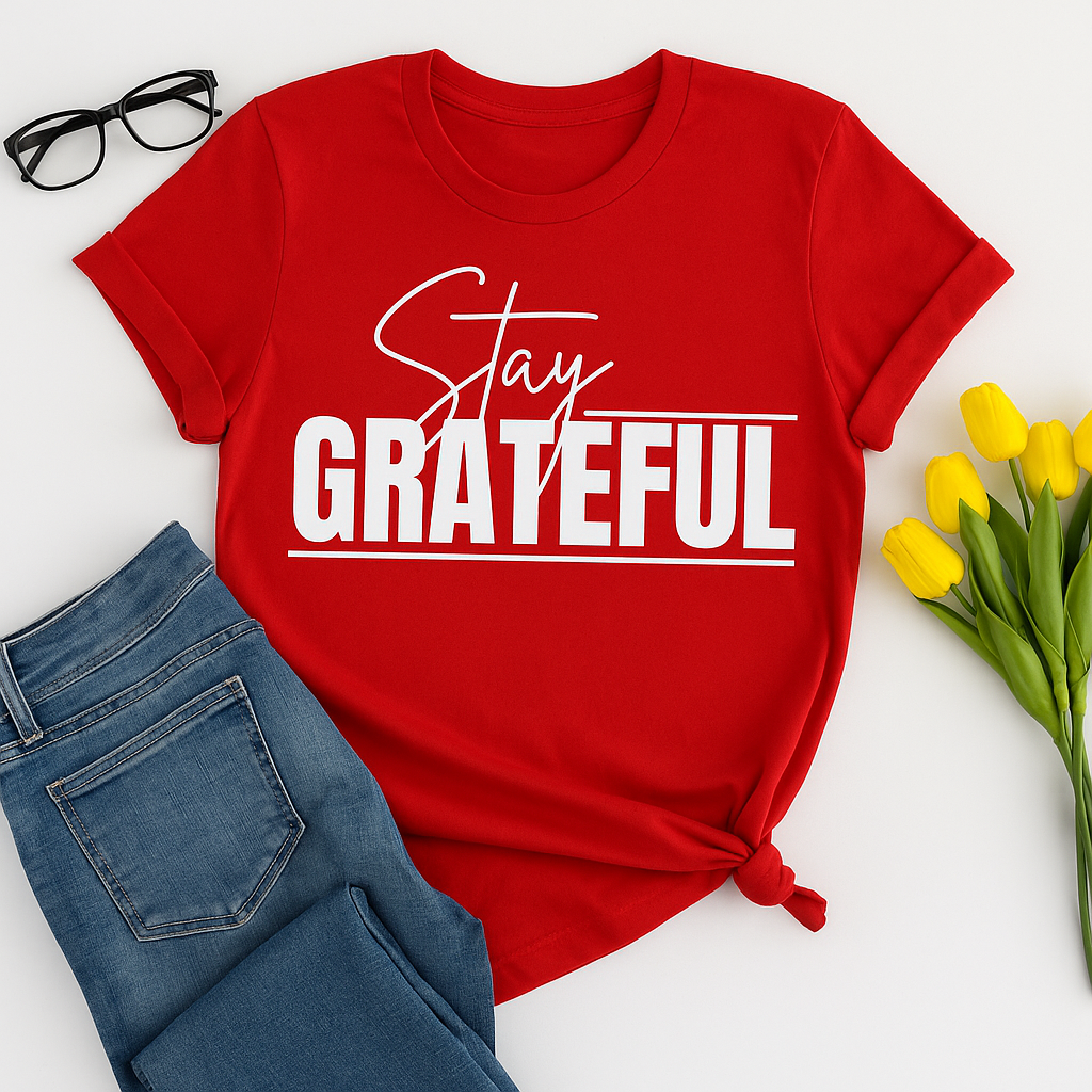 Grateful Heart Christian T-Shirt