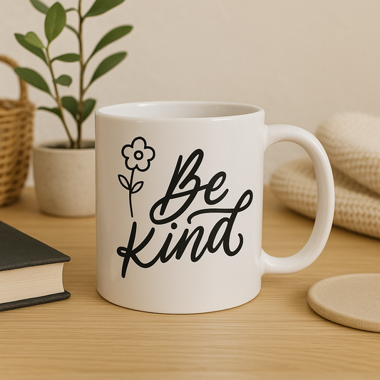 Be Kind Christian Inspirational Coffee Mug – 350ml | Faith & Encouragement Gift