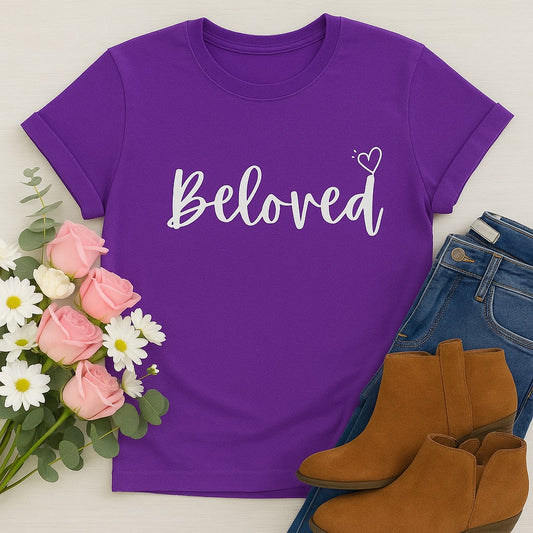 Christian Inspirational T-Shirt – Beloved Message Tee