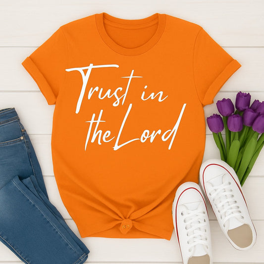 Trust in the Lord Christian T-Shirt – Faith Inspired Tee