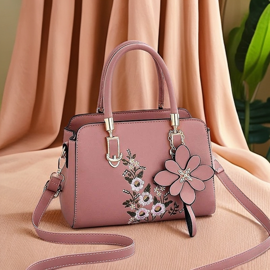 Korean Style Embroidered Crossbody Bag – Trendy, Spacious & Versatile